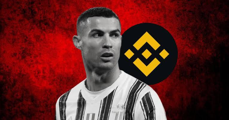 Binance introduced its first "CR7" collection of non-fungible tokens (NFTs) in collaboration with Ronaldo.