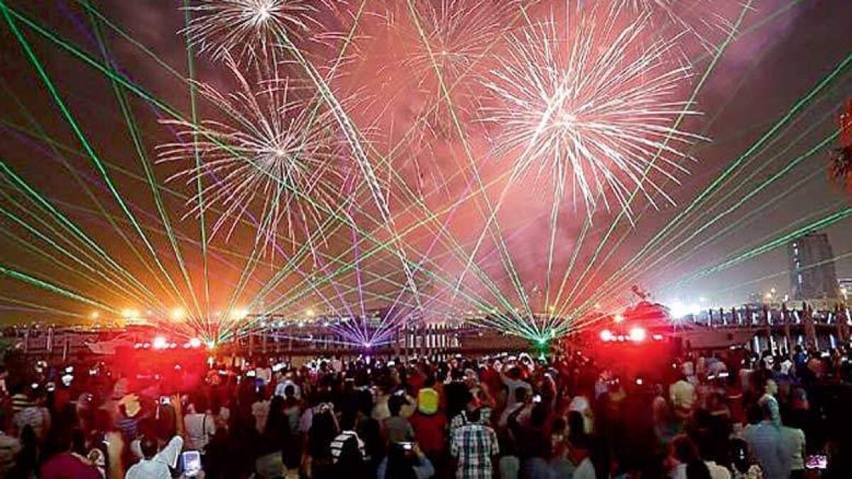 Ras Al Khaimah Fireworks show