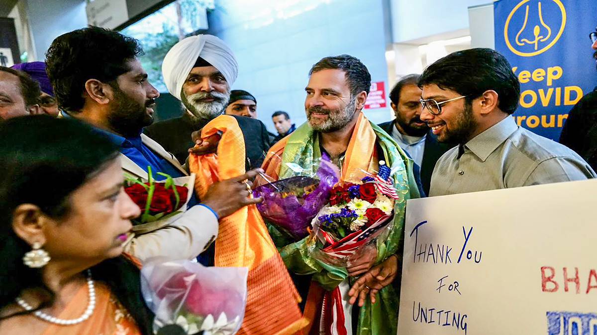 Rahul Gandhi in US