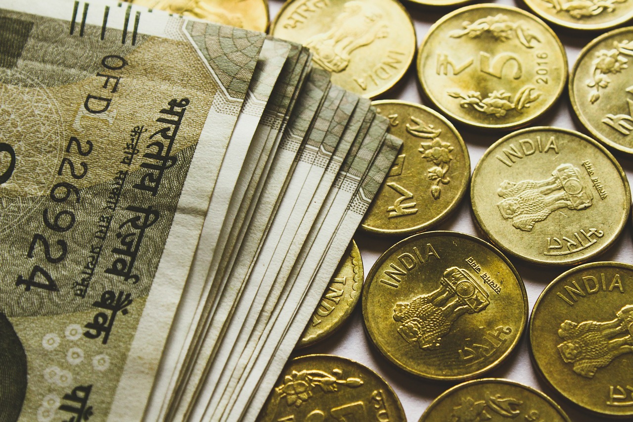 Photo:Indian currency