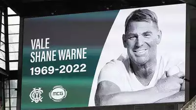 MCG pays tribute to Shane Warne