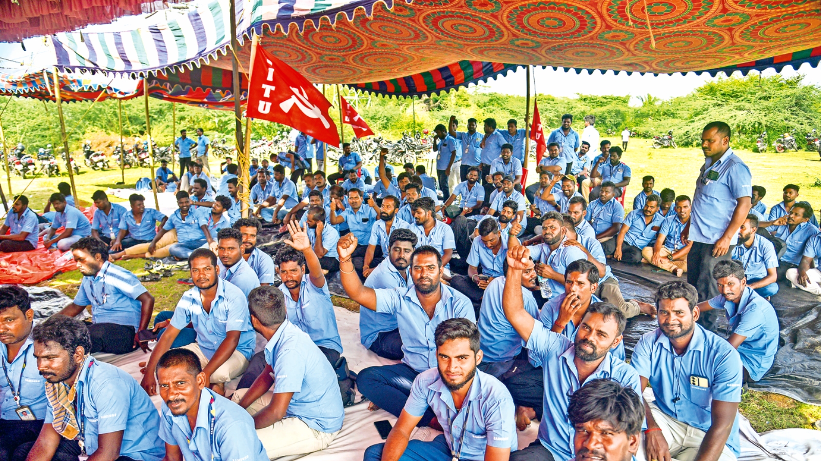 Workers Demand Higher Wages and Union Recognition