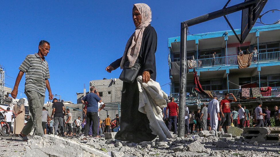 Airstrike on UN School by Israel