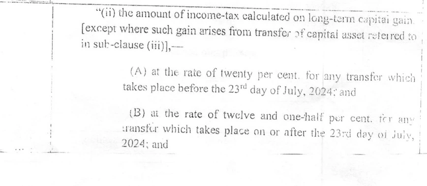 Relief For Homeowners As Centre Modifies Long Term Capital Gains Tax