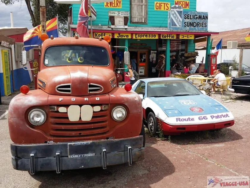 Cars and Route 66