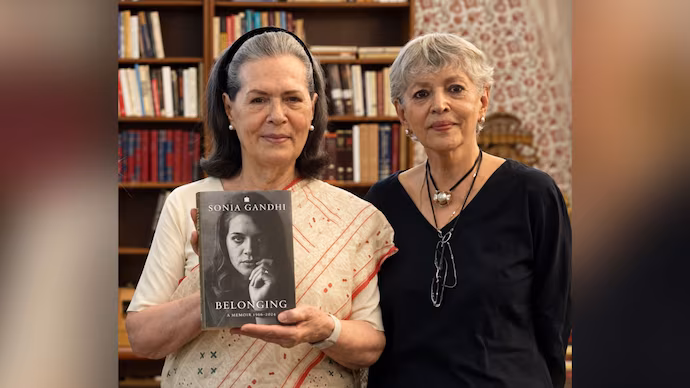 Sonia Gandhi Instagram memoir Belonging