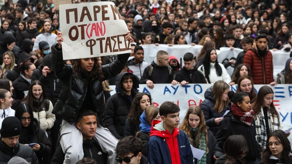 Mass Protests in Greece on the Second Anniversary of the Tempi Train Disaster