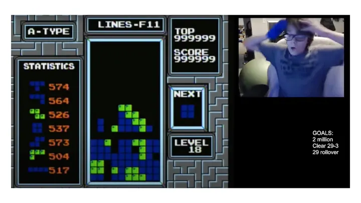 13-year-old boy becomes first player to beat the original 'tetris'