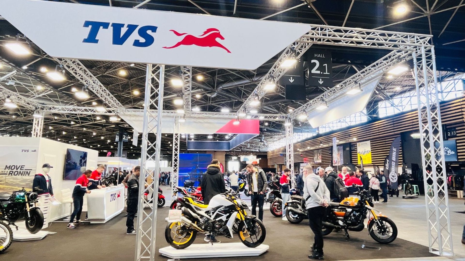 TVS Motor company goes global, make grand entry into French