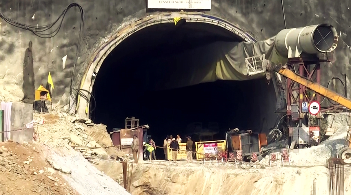 pic: uttarakhan tunnel rescue