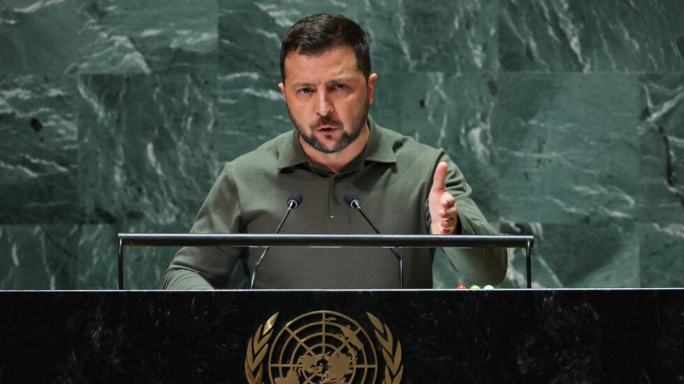 "We can accomplish even more if we work together" President Zelensky addresses UN General Assembly 2023