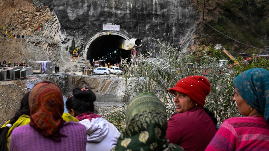 Photo:How did the Uttarakhand tunnel collapse?