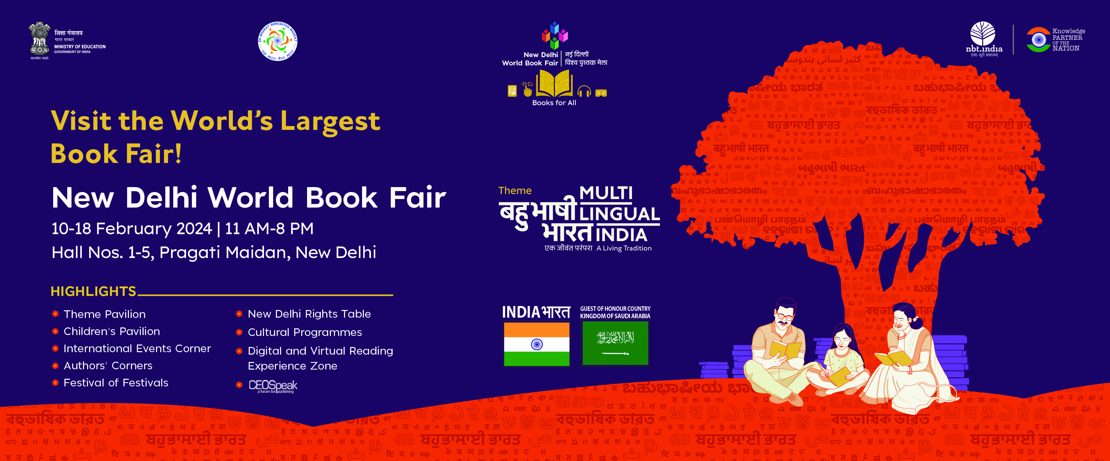 A Literary Fiesta Wrapping Up the New Delhi World Book Fair