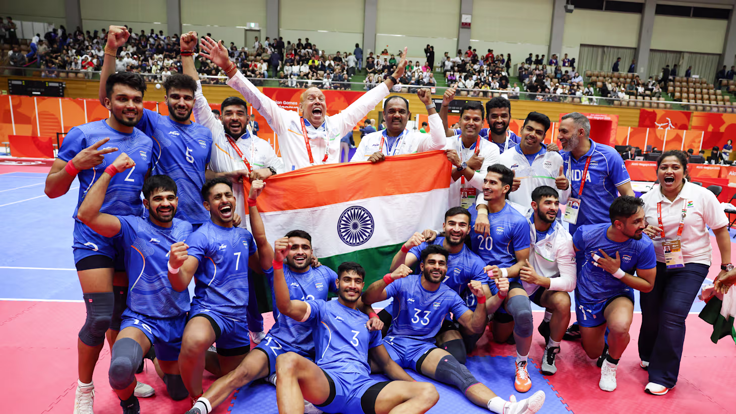 Asian Games 2026: India Wins Kabaddi Double Gold